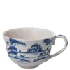 Country Estate Delft Blue Tea/Coffee Cup Garden Follies