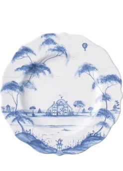 Country Estate Delft Blue Dessert/Salad Plate Conservatory