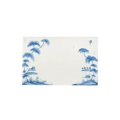 Country Estate Place Card, Set of 12 in Delft Blue