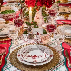 Country Estate Winter Frolic Place Card in Evergreen, Set of 12