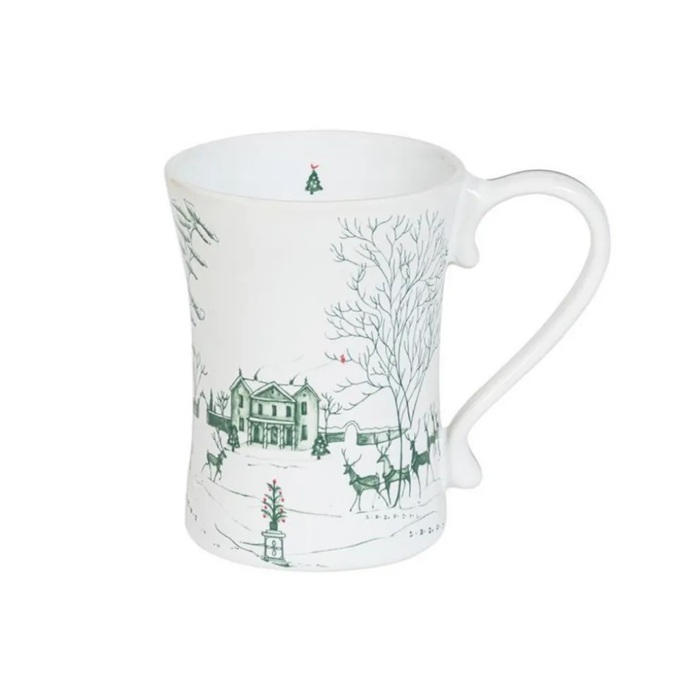 Country Estate Winter Frolic Mug in Evergreen