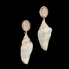 Cove Earrings in Natural