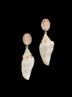 Cove Earrings in Natural