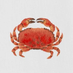 Crab Modern Hand Towel