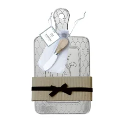 Crab Serving Board and Knife Set