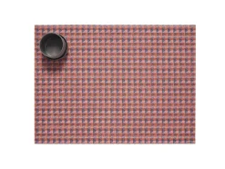 Crane Rectangular Placemat in Raspberry