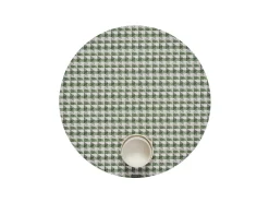 Crane Round Placemat in Thyme