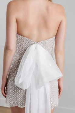 Crescendo Dress in Ivory