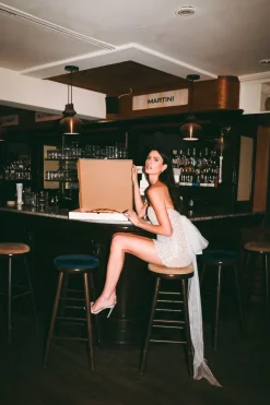 Crescendo Dress in Ivory