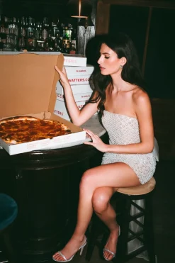 Crescendo Dress in Ivory