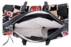 Crest Black Needlepoint Weekender