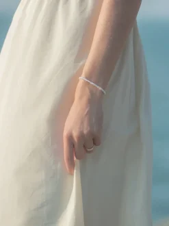 Crew Bracelet in White