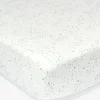 Crib Sheet in Seafoam Star