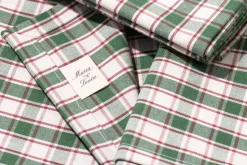 Crimson Grove Plaid Napkins in Green, Set of 4