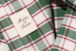 Crimson Grove Plaid Napkins in Green, Set of 4