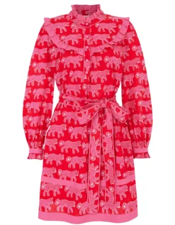 Crimson Leopard Bianca Mini