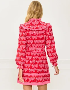 Crimson Leopard Bianca Mini