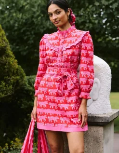 Crimson Leopard Bianca Mini