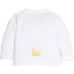 Crochet Cardigan in Duck