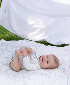 Crossbody One-piece in Blue Star