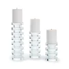Crystal Candle Holder, Set of 3