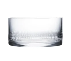 Crystal Ice Bucket with Spears Design