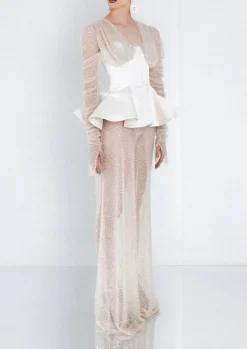 Crystal Peplum Corset