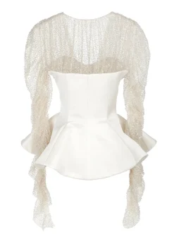 Crystal Peplum Corset