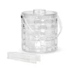 Cubed Ice Bucket with Tongs