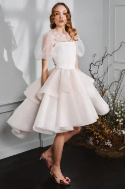 Cusani Top With Flowers