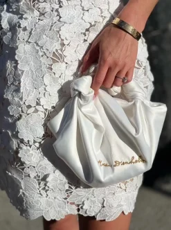 Custom Embroidered NLA Knot Bag