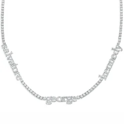 Custom Name Tennis Necklace