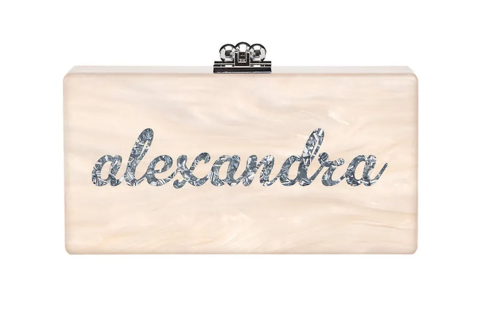 Custom Slim Jean Clutch in Pearlescent