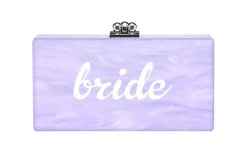 Custom Slim Jean Clutch in Pearlescent