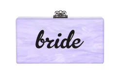 Custom Slim Jean Clutch in Pearlescent