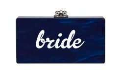 Custom Slim Jean Clutch in Pearlescent