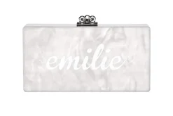 Custom Slim Jean Clutch in Pearlescent