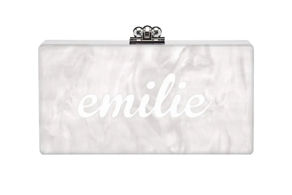 Custom Slim Jean Clutch in Pearlescent