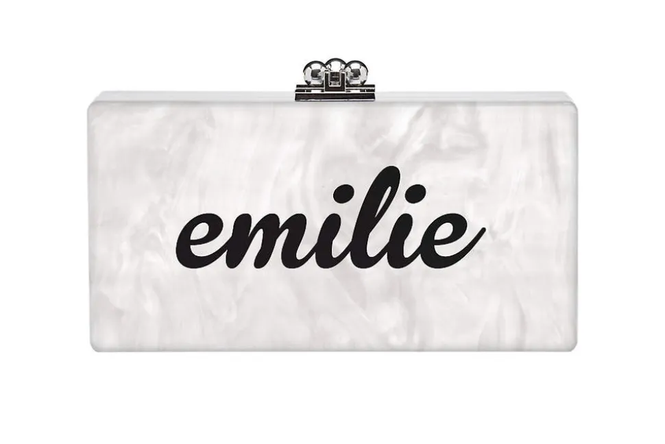 Custom Slim Jean Clutch in Pearlescent