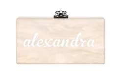 Custom Slim Jean Clutch in Pearlescent