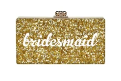 Custom Slim Jean Clutch in Confetti