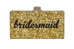 Custom Slim Jean Clutch in Confetti