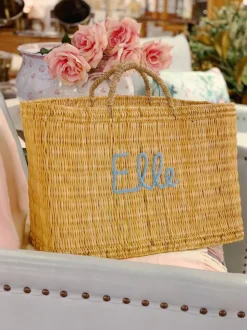 Custom Structured Weave Basket