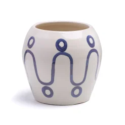 Cycladic Blue Vase