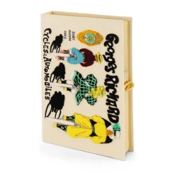 Cycles And Automobiles Book Clutch