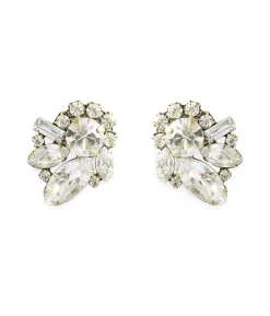 Cynthia Earrings in Crystal