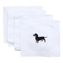 Dachshund Cocktail Napkins
