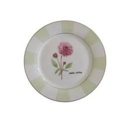 “Dahlias, Darling” Salad Plates, Set of 4