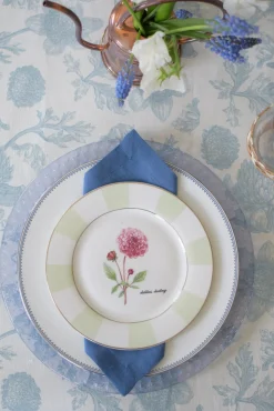 “Dahlias, Darling” Salad Plates, Set of 4