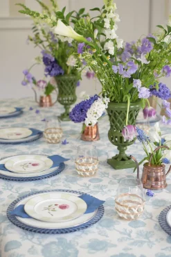 “Dahlias, Darling” Salad Plates, Set of 4